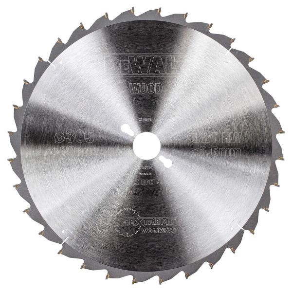 Savklinge Dewalt DT4210-QZ 305 x 30 mm, 32T 