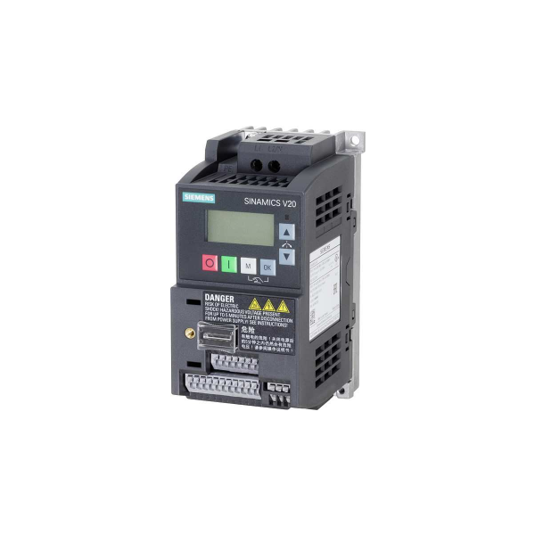 Frekvensomriktare Siemens 6SL3210-5BB12-5BV1 200-240 V 1,7 A, 0,25 kW