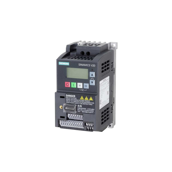 Frekvensomriktare Siemens 6SL3210-5BB13-7BV1 200-240 V 2,3 A, 0,37 kW