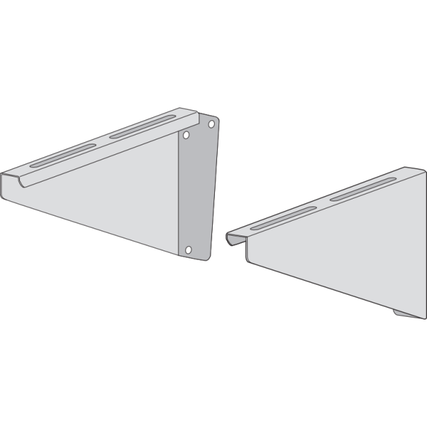 Skolekonsoll Rebase 8097033 for vaskeservant 260 mm