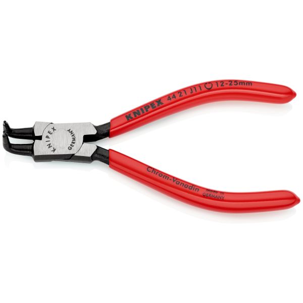 Spårringstång Knipex 44 21 J31 invändig, böjd 40-100 mm