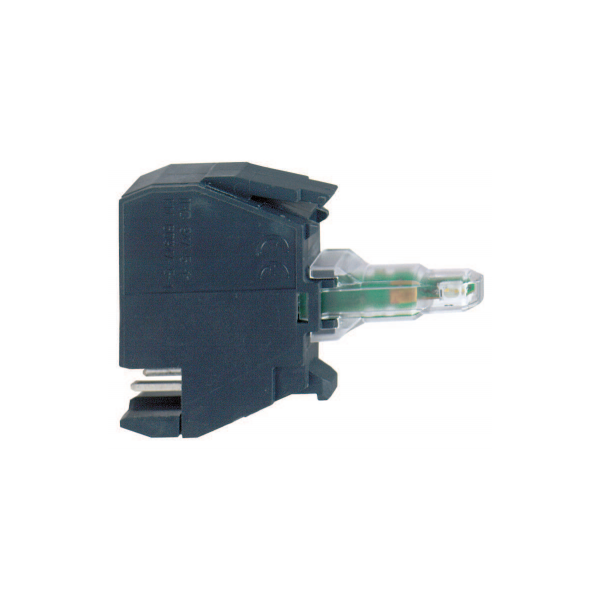 Lampeblokk Schneider Electric ZBVM1 230 V Hvit
