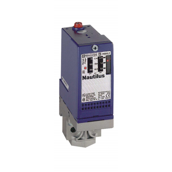 Trykksensor Telemecanique XMLA020A2S11 2-polet 25000 hPa
