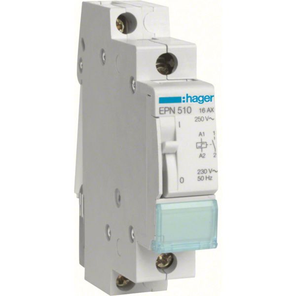 Impulsrelé Hager EPN510 1 lukket kontakt, 230 V 