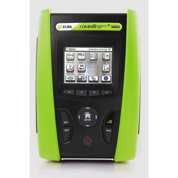 Installationstester HT Instruments Combitest 425 WiFi, touchscreen, inkl. batterier 