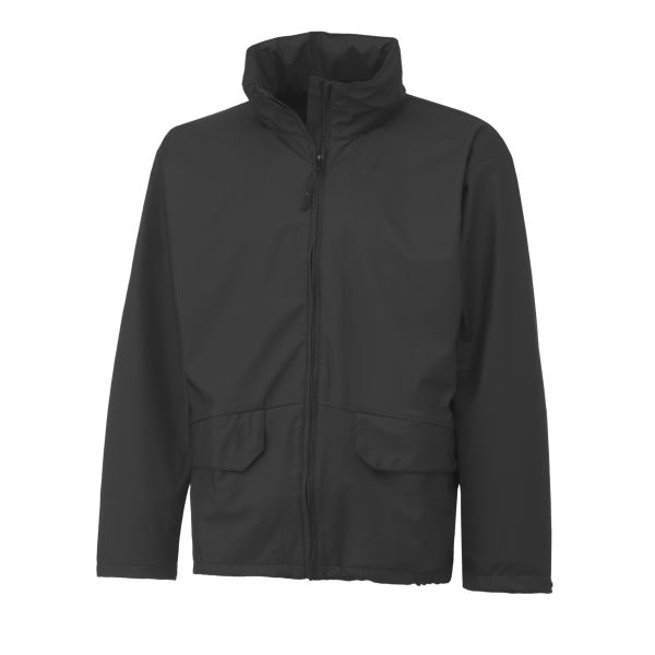 Regnfrakke Helly Hansen Workwear Voss sort. vandtæt Sort XL