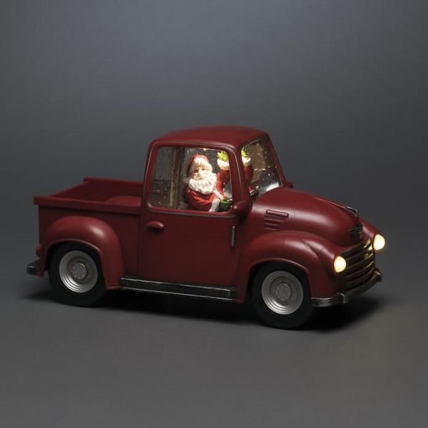Dekorasjonsbelysning Konstsmide 4384-550 bil med julenisse 