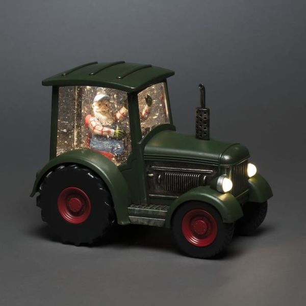 Dekorasjonsbelysning Konstsmide 4385-900 traktor med julenisse 