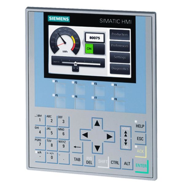 Operatörspanel Siemens TP1200 med färgskärm, touchskärm 12,1"