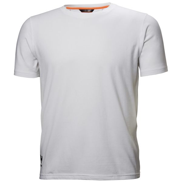 T-skjorte Helly Hansen Workwear Chelsea Evolution 79198-900 hvit, med ribbing Hvit XL