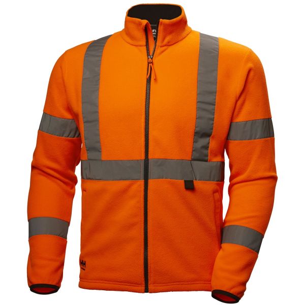 Fleecejacka Helly Hansen Workwear Addvis varsel, orange S Varsel, Orange