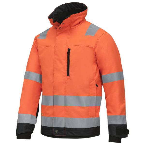 Takki Snickers Workwear 1130 AllroundWork Hi-Vis, oranssi Huomioväri, Oranssi XL
