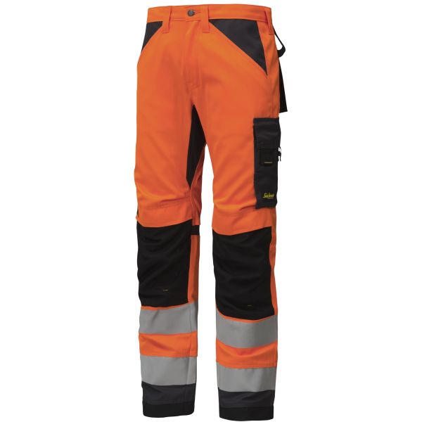 Håndværkerbukser Snickers Workwear 6331 AllroundWork Bemærk, orange Hi-Vis, Orange C44