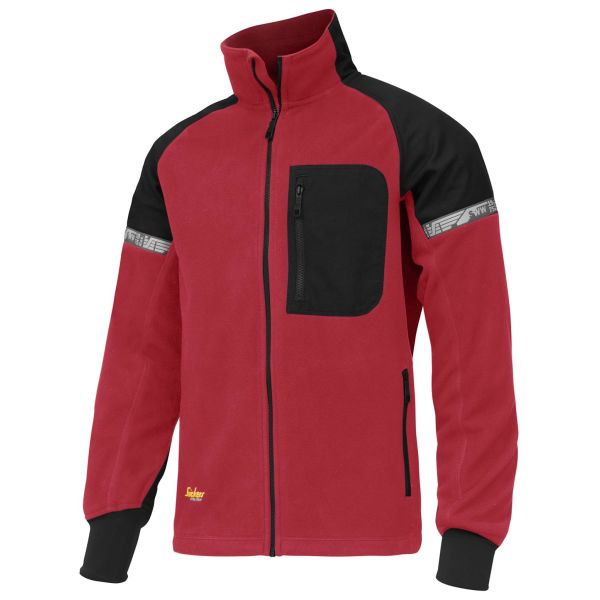 Jakke Snickers Workwear 8005 AllroundWork rød/svart, vindtett Rød/Svart XL