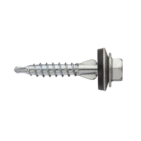 Tagskrue af plast VSB 4836719 5,5 x 35 mm UTV TRÆ 150-pak Mørkegrå