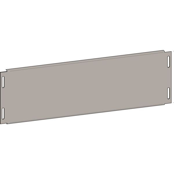 Blindplate MP bolagen 870V uten tilkoblingshull Hvit