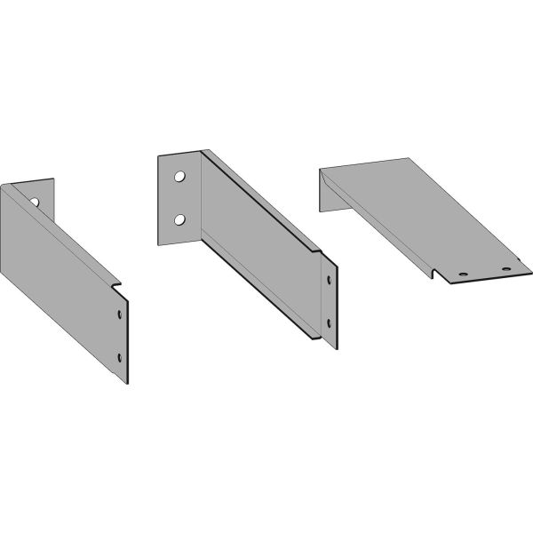 Kiinnitysrauta MP bolagen 854V2 19" jalustaan, metalli 540 mm
