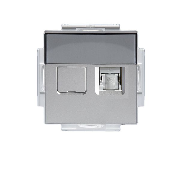 Datauttak ABB FOT6208-83 2 x RJ45, C6 UTP Aluminium