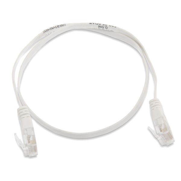 Patch ledning Eurolan 50S-60-02WT 2 x RJ45, U/UTP 2 m