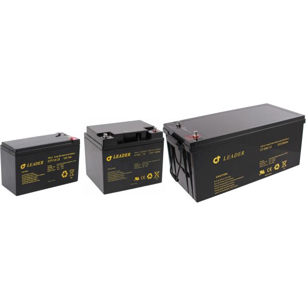 Lyijyakku Leader CTH17-12LX Leader High Performance 12V 181x77x167 mm,17Ah