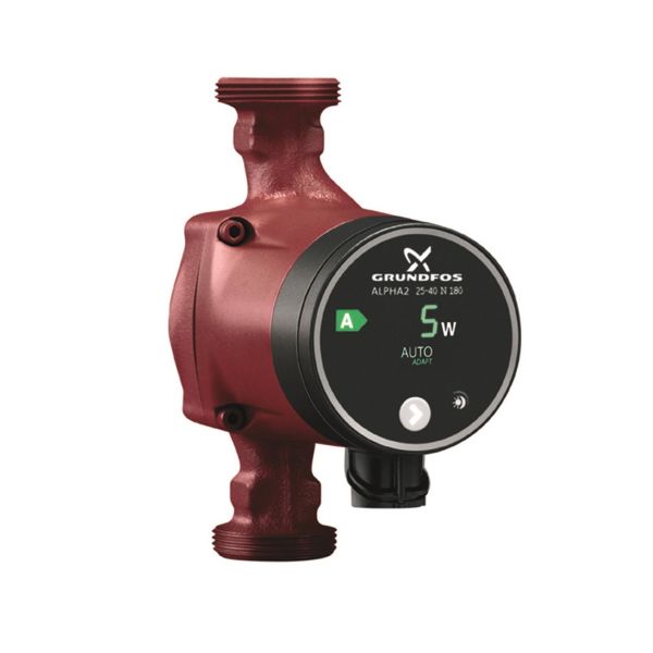 Kiertovesipumppu Grundfos ALPHA2 20-40 N 150 ilman liittimiä 