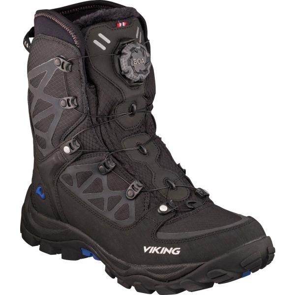 Arbejdssstøvle Viking Footwear Constrictor III sort, BOA 43