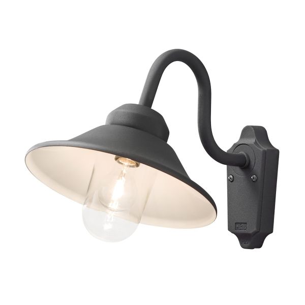 Væglampe Konstsmide Vega 230 V Sort