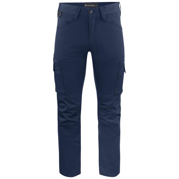 Servicebukser Texstar FP38 med stretch, marineblå 