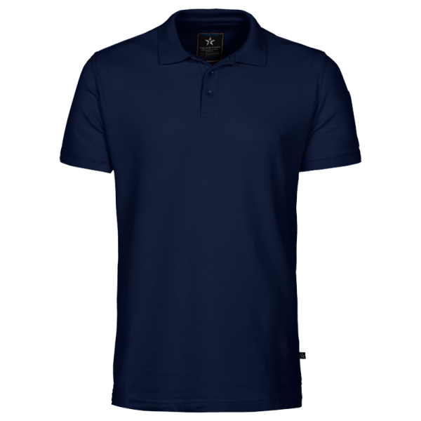 Poloskjorte Texstar PS03188000190 marineblå 