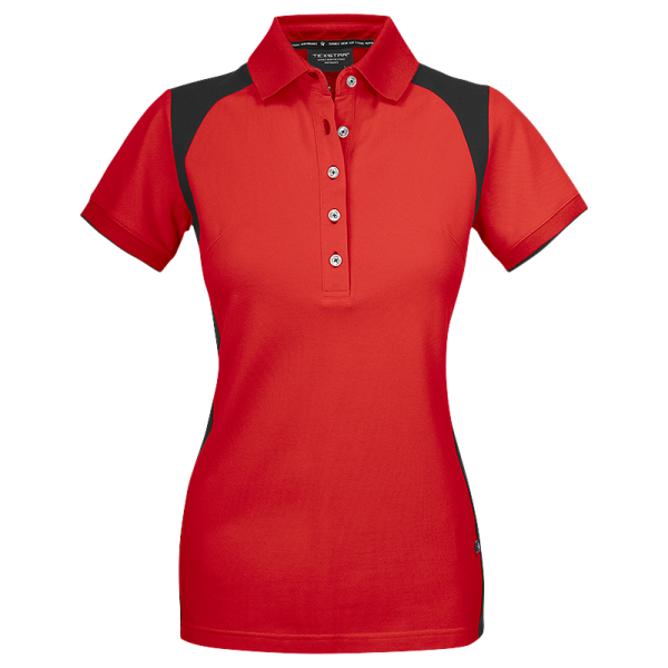 Pikétrøje Texstar PSW7156990150 rød 