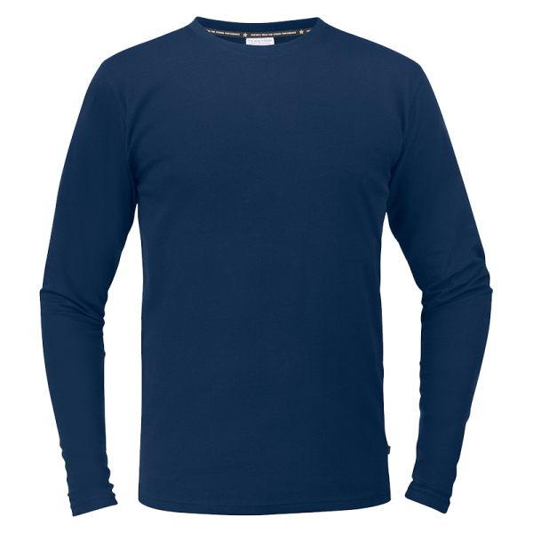 T-skjorte Texstar TS17188000190 marineblå Marineblå XL