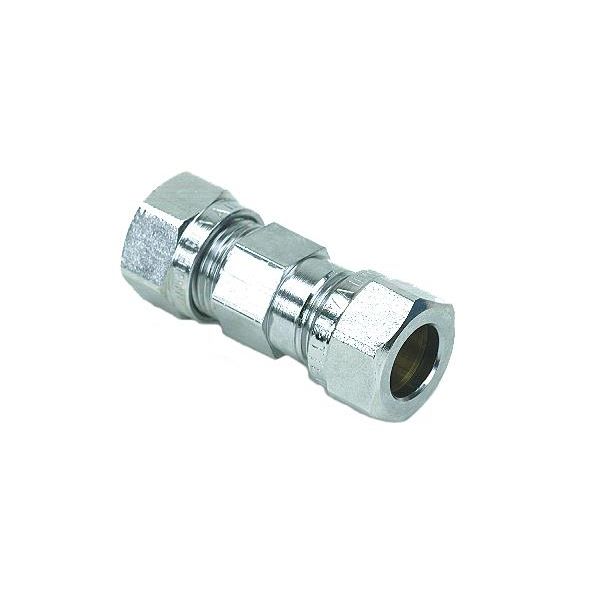 Klemringskobling Gelia 3006111022 lige, udvidet, krom 12 x 10 mm