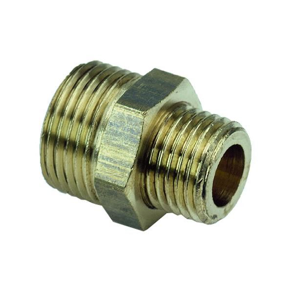 Sekskantnippel Ezze 3006069182 metall, utv gjenge G25 x G20