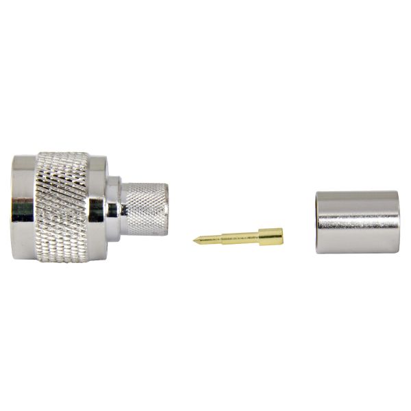 Verkkovirtakaapeli Televes 383801 N-tyyppi, 50 ohmia N-14, uros