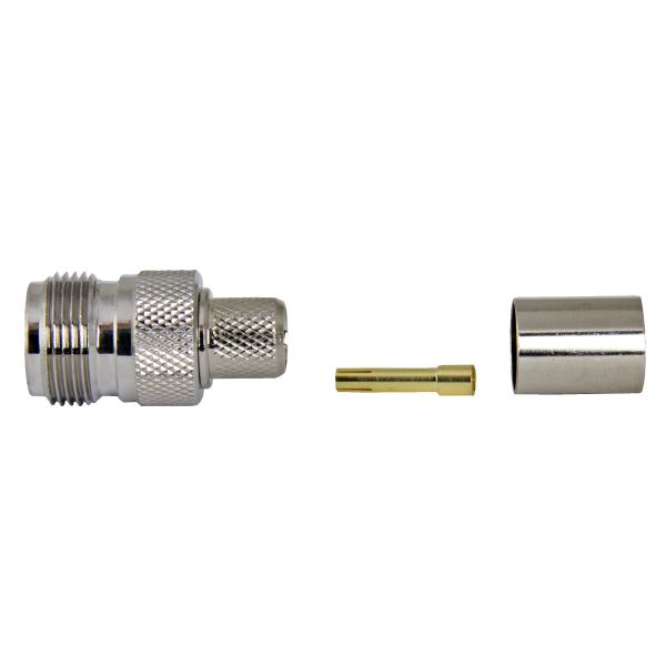 Verkkovirtakaapeli Televes 383802 N-tyyppi, 50 ohmia N-04, naaras