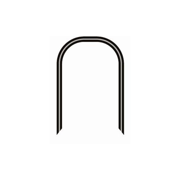 Kabelclips Ironside 140074 til kabeldiameter 4,5 mm, pakke med 1000 9,5 mm