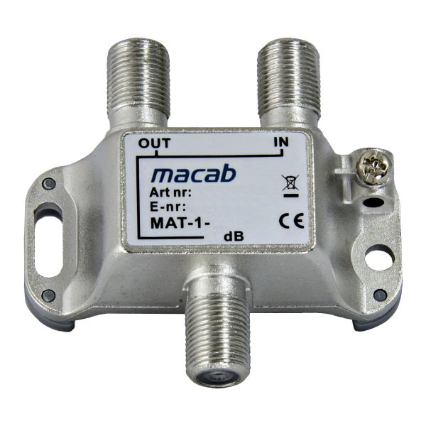 Haaroitin Televes 451633 F-liittimelle 20 dB