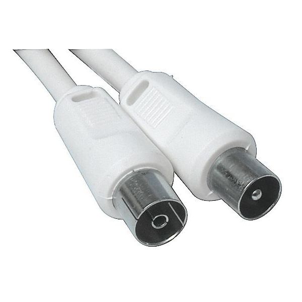 TV-radioledning Macab 386202 100 dB, IEC, hann/hunn 2,5 m