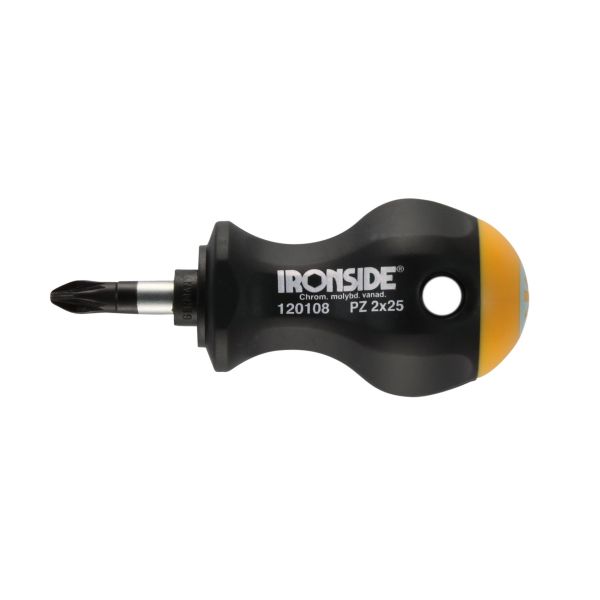 Skruetrækker Ironside 120108 Pozidriv, Stubby PZ2x25 mm