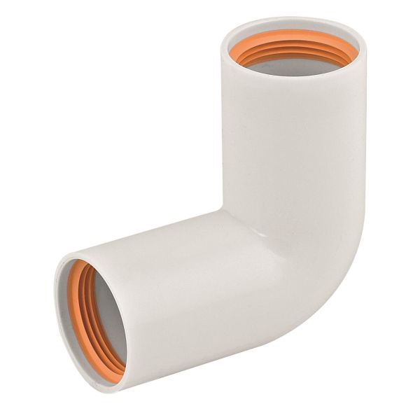 Bøjning Faluplast 2316113 Dobbelt, 90° 32 mm