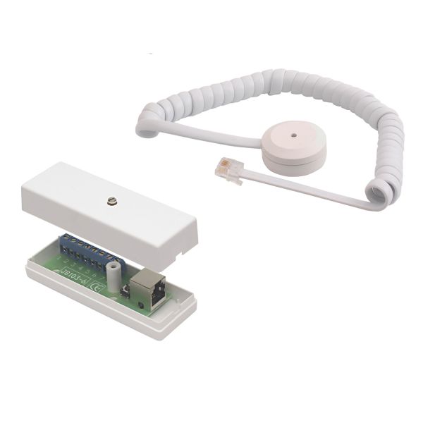 Glasbrudsdetektor Alarmtech GD 330-SJ med tilslutningsboks JB 103-6 