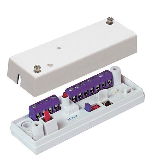 Analysator Alarmtech IU 370 for GD 330- og GD 370-serien Hvit, plast