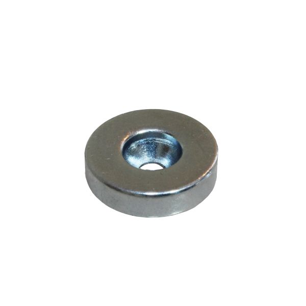 Ekstra magnet Alarmtech M D14x3 14 x 3,5 mm, med hul 