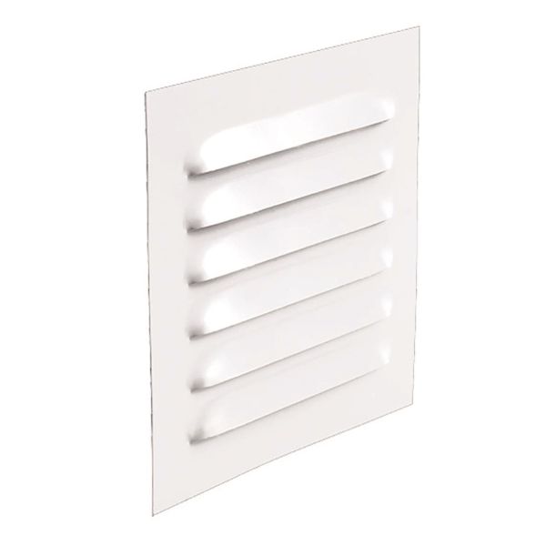 Jalousirist ABC Vent ABC-GP 200x200 mm, flad Hvid