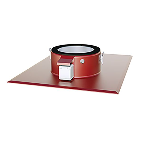 Takgenomföring Östberg TGÖ tegelröd, plan 