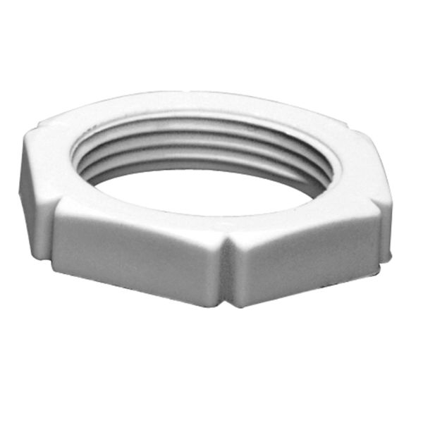 Kontramutter Rutab 1476538 grå, glassfiberforsterket M63