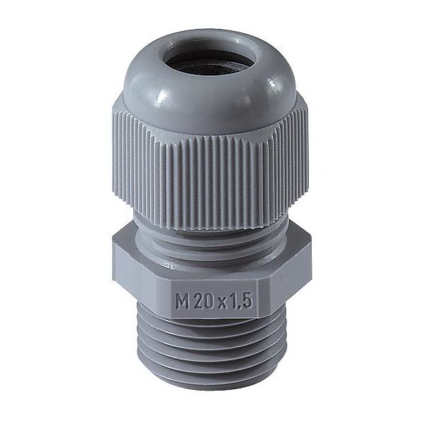 Gjennomføring Rutab 1476168 lang gjenge, mørkegrå M63 x 32–42 mm