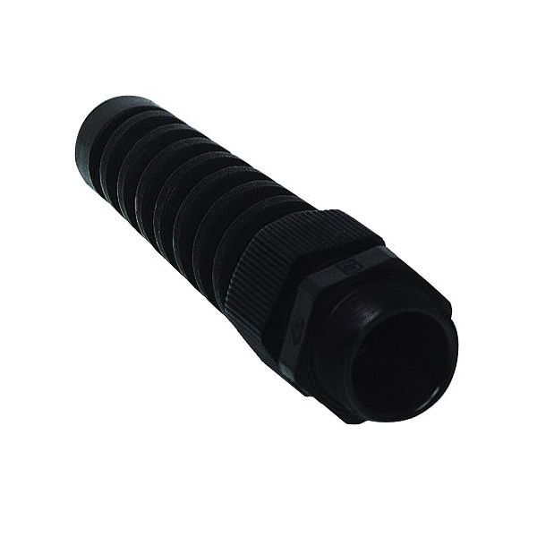 Ruuvattava liitin Rutab 1476144 IP68, musta, murtosuojalla M20 x 8-14 mm