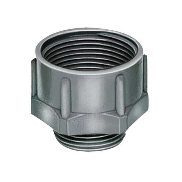 Suurennusmuhvi Rutab 1464428 harmaa polyamidi PG29/21 x 10 mm