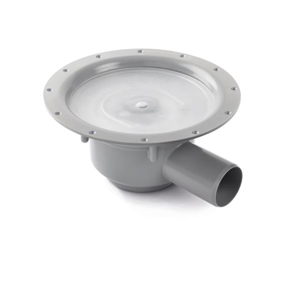 Gulvafløb Jafo PS 50 sideudtag, 50 mm Uden tæppepakke